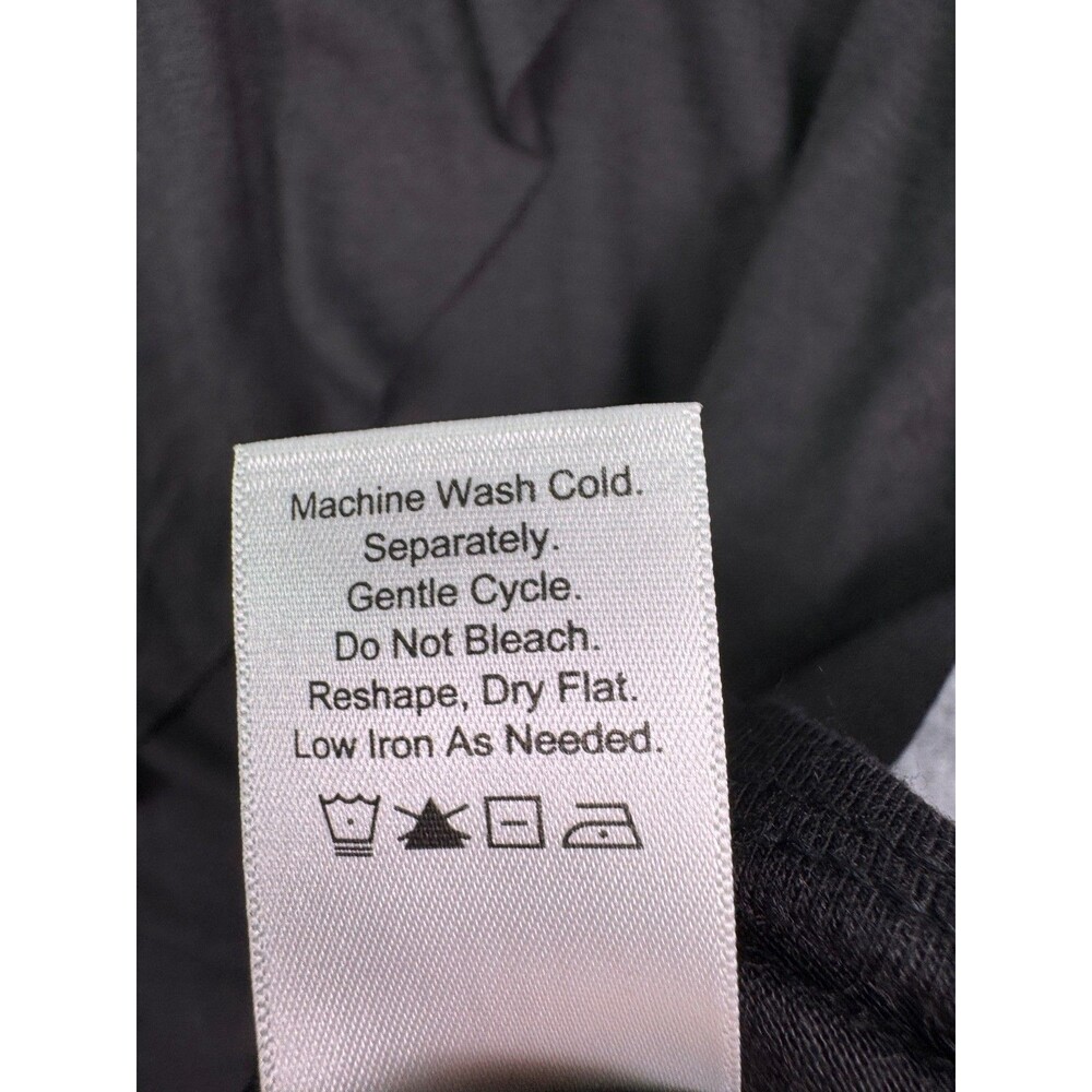 Coldwater Creek Black Sleeveless Draped Tank Top 2X Rayon 20W 22W - Picture 9 of 9